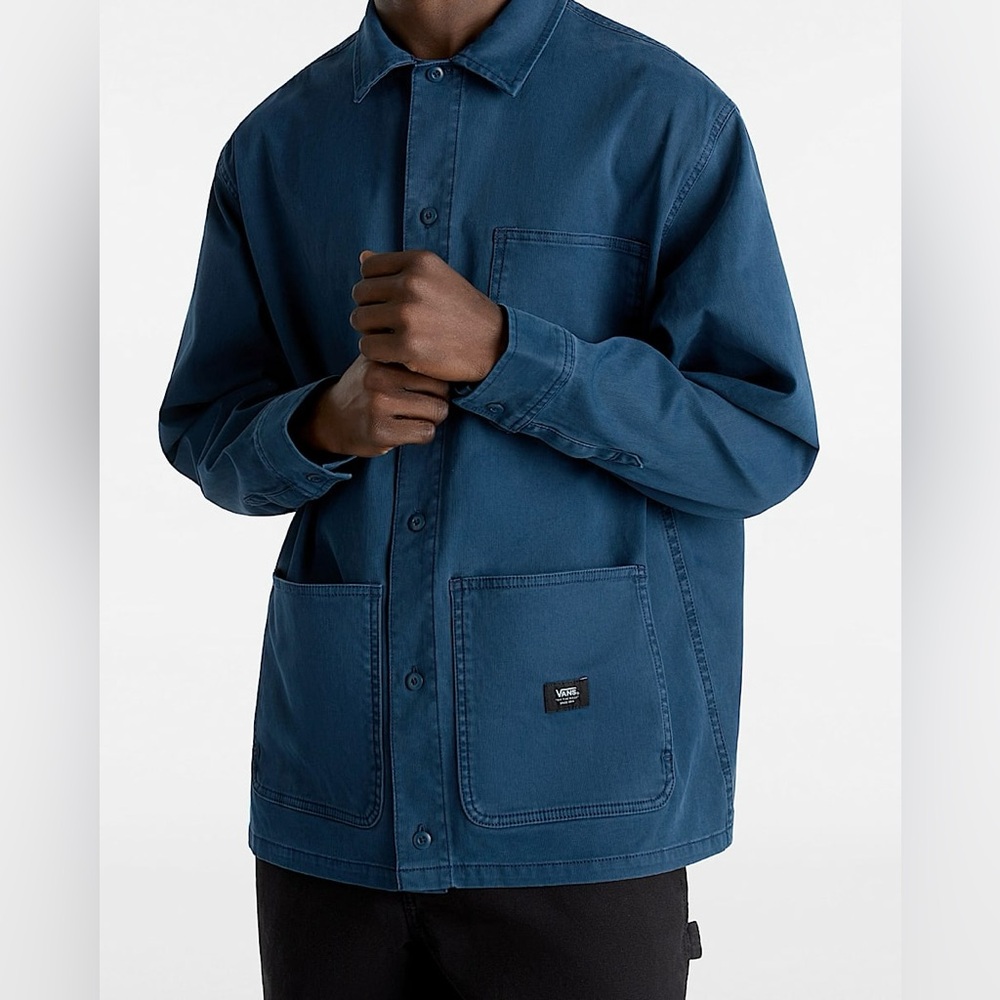 VANS WESTFIELD JACKET SHACKET - DRESS BLUES 
Men’s Medium